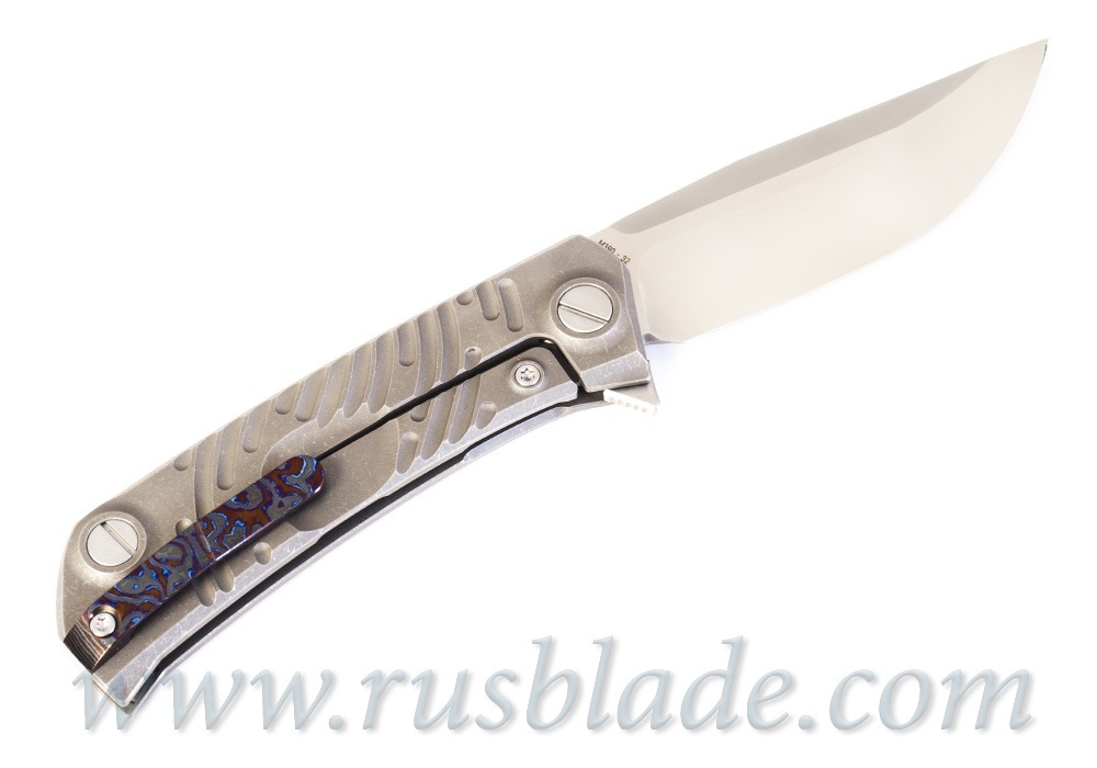 CKF UMMU knife (Aleksey Konygin, M390, Ti, Zirc) - фотография 