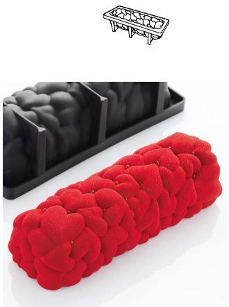 Форма силиконовая PAVOCAKE 3D Eros 250x93xh 74mm, 1250 ml, силикон KE083S