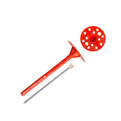 Дюбель (гриб) для изоляции с метал. гвоздем с Термоголовкой 10х300 TECH-Krep