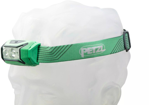 Картинка фонарь налобный Petzl Actik 2022 зеленый - 3