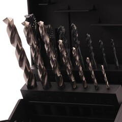 Набор метчиков машинных M3 -M12 HSSE-VAP DIN371/376 (Винт., C/2-3P, R35,+ сверла) 14пр Volkel 47868