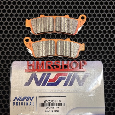 NISSIN Тормозные колодки 2P-250ST F3 Honda CBR 1100 XX GL 1800 goldwing CB 1100 x-11 VFR 800 VT1300 intercepter NT 700V ST1100 ST1300 VTX1800 NT 650V DEAUVILLE XL1000V Varadero