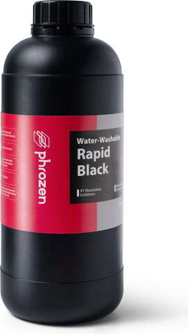 Фотополимер Phrozen Water Washable Black, черный (1 кг)
