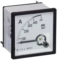 Амперметр Э47 400/5А кл. точн. 1,5 96х96мм ИЭК