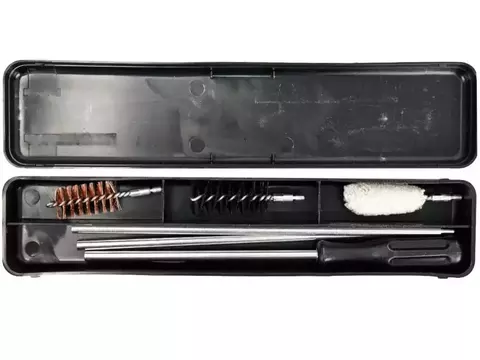 Набор TG-CK для чистки оружия калибр 12 (алюминиевый шомпол, 3 ерша, пластиковый пенал)