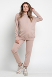 Спортивный костюм для беременных и кормящих 15870 пыльный беж