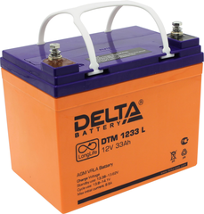Аккумулятор Delta DTM 1233L (12V, 33Ah) для UPS
