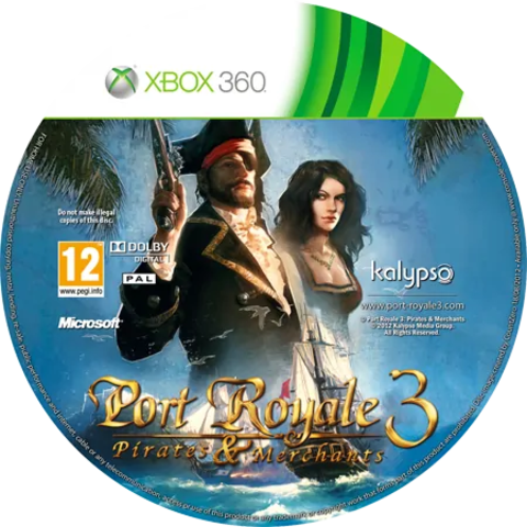 Port Royale 3: Pirates And Merchants [Xbox 360]