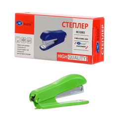 Степлер детский Basir, №10 на 15 листов, 9,5*2*3 см, ассорти