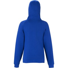 Женская теннисная куртка Tecnifibre Lady Fleece Hoodie - royal blue