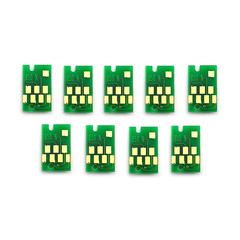 Чипы для картриджей Epson SureColor SC-P800 (T8501-T8509), комплект 9 штук.