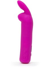 Лиловая вибропуля с ушками Rechargeable Rabbit Ears Bullet Vibrator - 