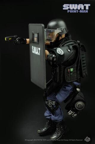 Фигурка Наводчик Команда Спецназ масштаб 1/6 SWAT Point Man