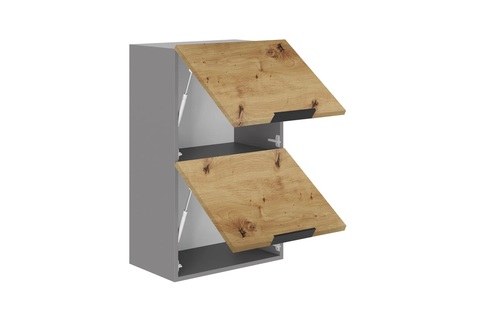 Брауни ШГ-500_Н8 шкаф верхний горизонтальный с подъемными створками