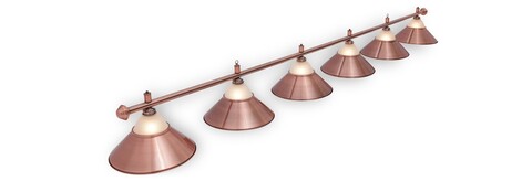Светильник Fortuna Alison Red Bronze 6 плафонов