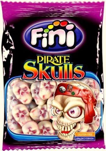 Жевательный мармелад Fini Pirate Skulls 100 гр