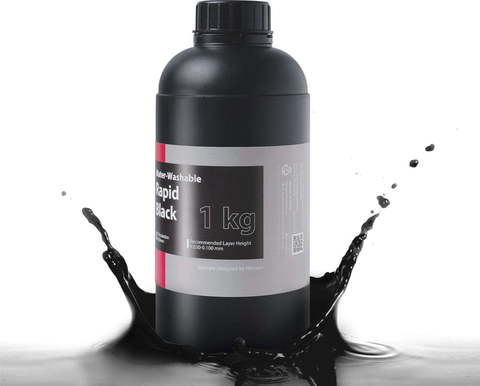 Фотополимер Phrozen Water Washable Black, черный (1 кг)