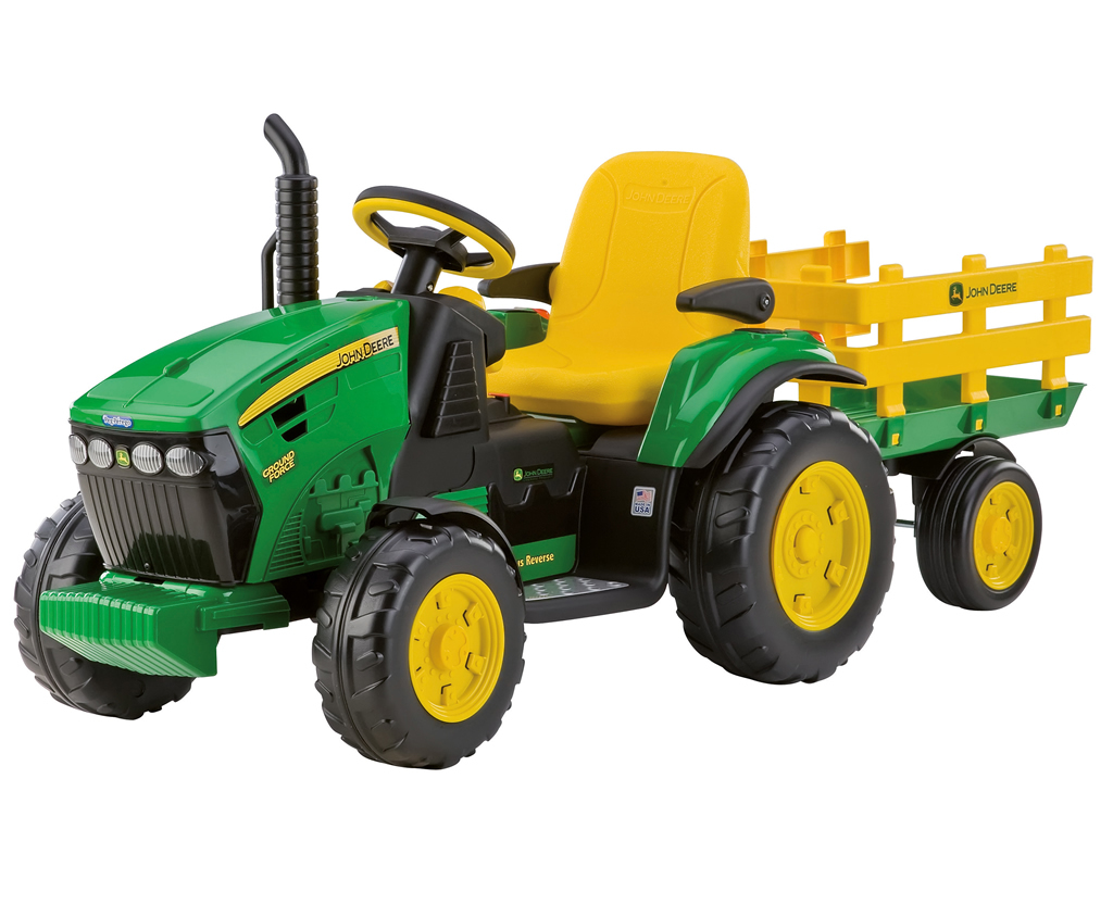 Детский трактор Peg Perego John Deere Ground Force IGOR0047 | Купить  электромобиль для детей