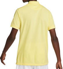 Поло теннисное Nike Polo Dri-Fit Heritage Slim2 - lemon chiffon