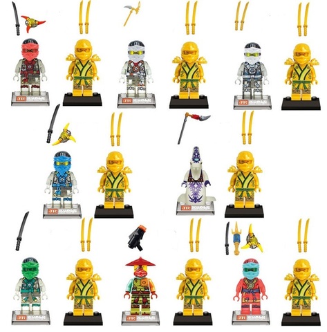 Минифигурки Ниндзяго Золотой ниндзя — Ninjago