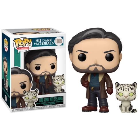 Фигурка Funko POP! His Dark Materials: Lord Asriel with Stelmaria (1109)