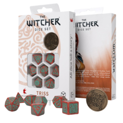 Набор игральных костей Ведьмак: Triss – Merigold the Fearless