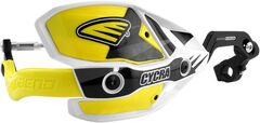 Защита рук рычагов Cycra Ultra Probend (28) + крепеж, White/Yellow