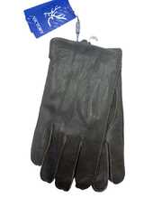 Перчатки. Мужские. Материал верха: Кожа оленя. Подклад: Трикотаж-шерсть. 10 шт в упаковке.