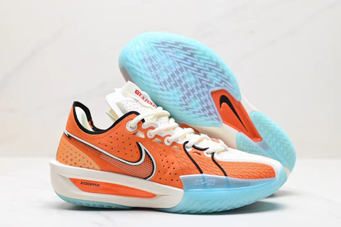 Nike Air Zoom GT Cut 3 'Orange/White/Blue' 