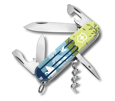 Складной нож Victorinox Spartan Охота на вепря (1.3603.7R2-05) 91 мм., 12 функций | Wenger-Victorinox.Ru