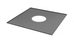 Лист проходки TMF 680х680 ф220, антрацит