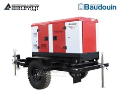 Дизельный генератор Азимут ЭД-18-Т400-1РКМ9 Baudouin на шасси в кожухе