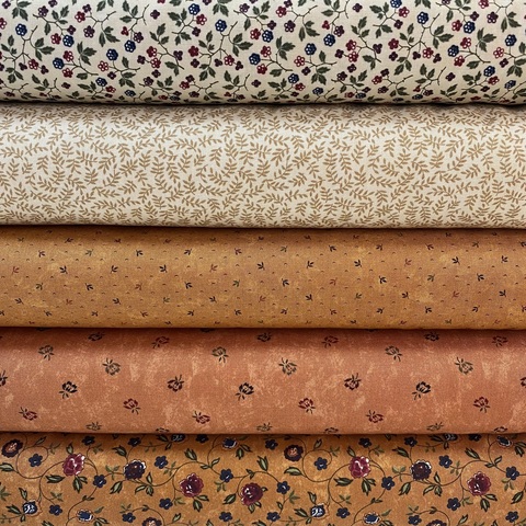 Американский хлопок Moda fabrics Daffodils and Dragonflies