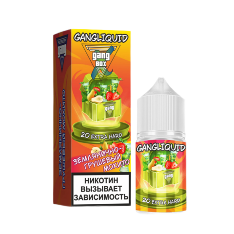 Жидкость Gang XBOX 2% Extra Hard 30ml - Землянично-Грушевый Мохито