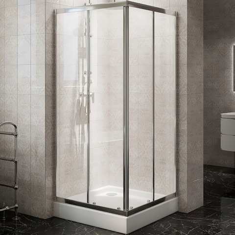 BelBagno DUE-A-2-90-C-Cr Душевой уголок