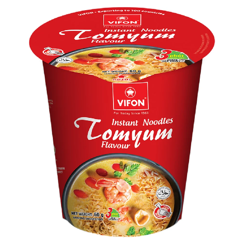 Лапша со вкусом Том Ям Vifon, 60 гр