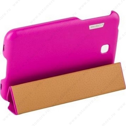 Чехол-книжка Jisoncase Executive для Samsung Galaxy Tab 3 7.0 SM-T2100/ SM-T2110 ярко-розовый JS-S21-03H33