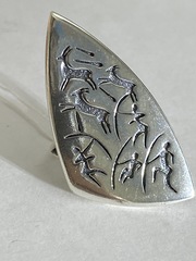 Магура (кольцо из серебра)