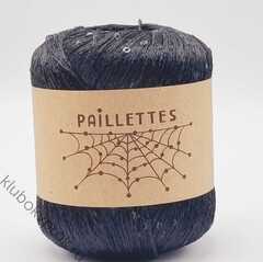 WOOL SEA PAILLETTES 02, Черный