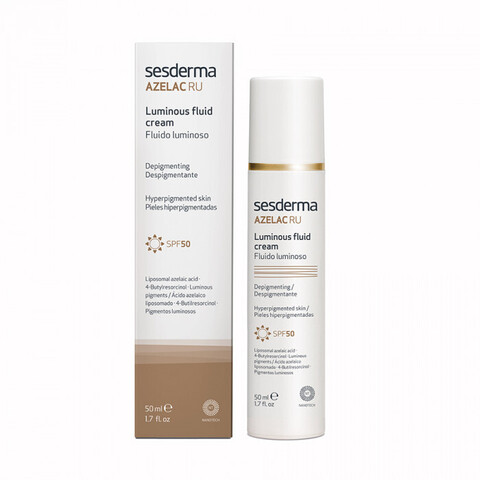SESDERMA Azelac RU Luminous Fluid SPF 50 Флюид для сияния кожи