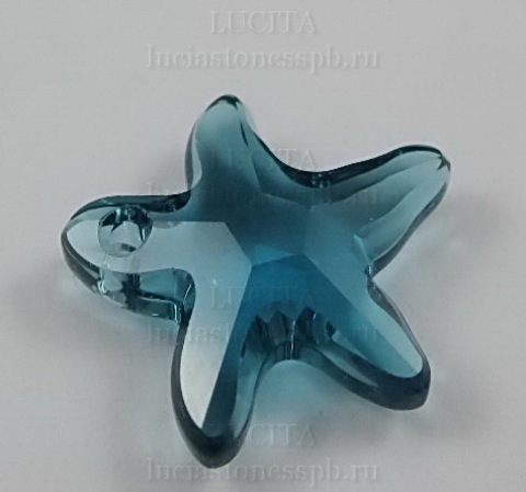 6721 Подвеска Сваровски Морская Звезда Indicolite (16 мм) ()