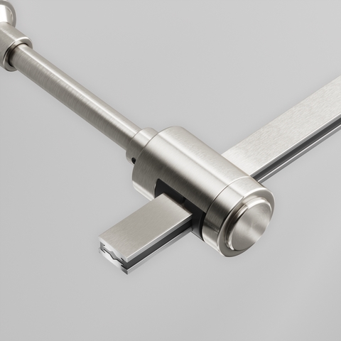 Комплектующие для трековой системы Maytoni Accessories for tracks flarity TRA155CW-SL1-PT