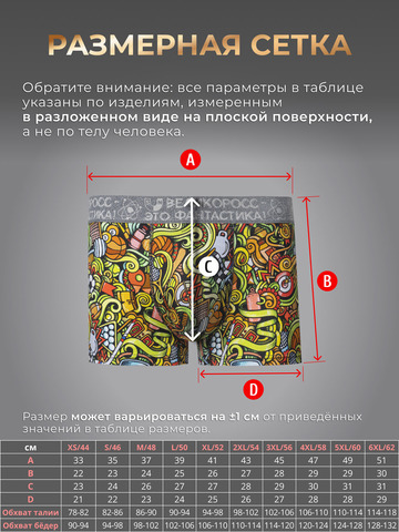 Комплект из 3-х трусов боксеров - «Чемпион!»