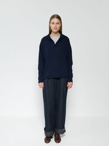 Поло из смесового кашемира