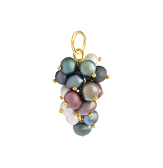 Подвеска Гроздь из жемчуга multi