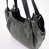 Сумка Саломея 284 македония оливковый + черный