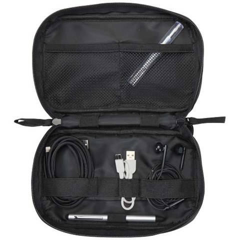 Сумка для техники Resi Plus, изготовленная из переработанных материалов согласно стандарту GRS, объемом 1 л