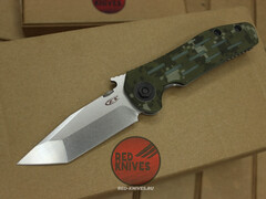 Нож Zero Tolerance 0620 Emerson Tanto CAMO - клинок стоунвош