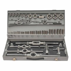 Набор метчиков и плашек M3 -M20 HSS-G 56пр MASTER-TOOL 1017601010004