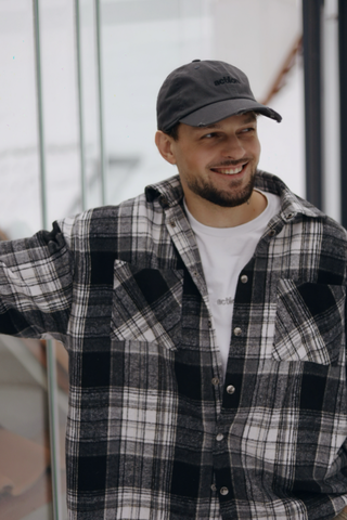 Рубаха "Фланель" черная